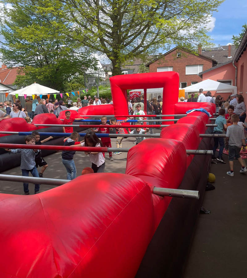 Fussball Menschenkicker XXL ohne Boden 